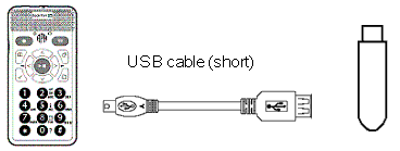 Connecting a USB Flash Drive 