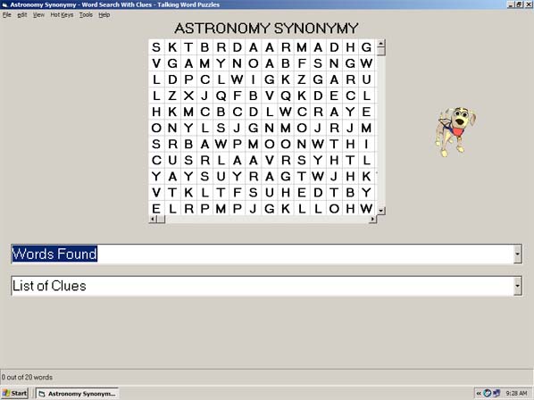 word search 0